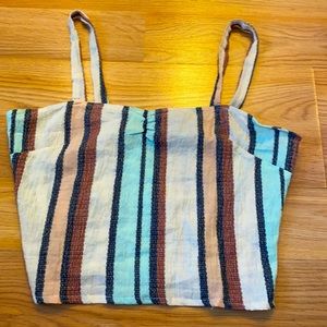 Striped tank top